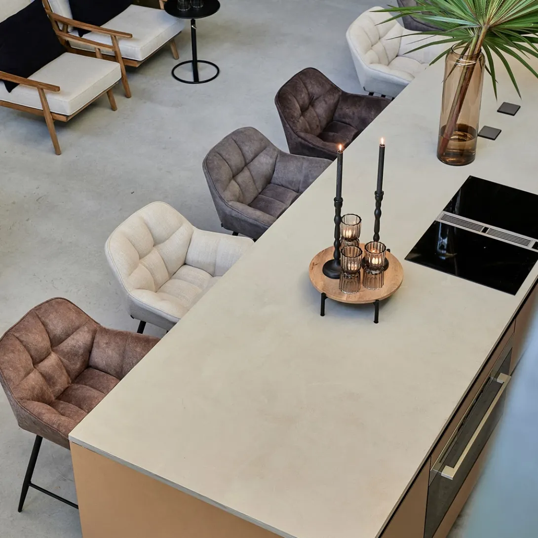 Barstoel Carnaby, Fabulous Flax, Linnen