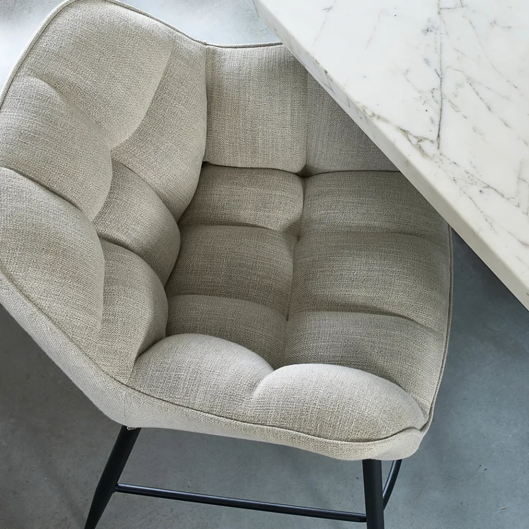 Barstoel Carnaby, Fabulous Flax, Linnen