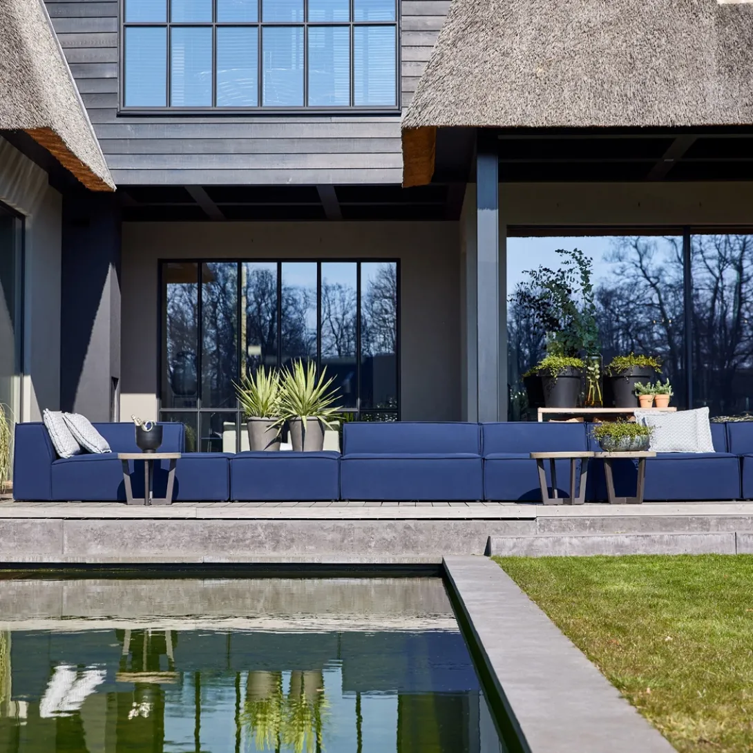 Bellagio Outdoor Chaise Longue Left, sunbrella source, loch