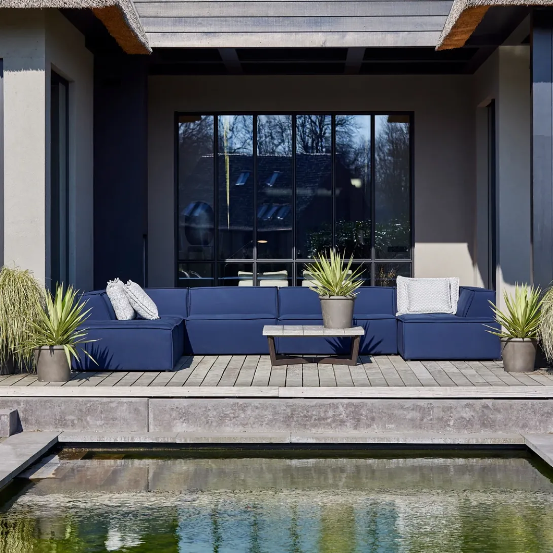 Bellagio Outdoor Chaise Longue Left, sunbrella source, loch