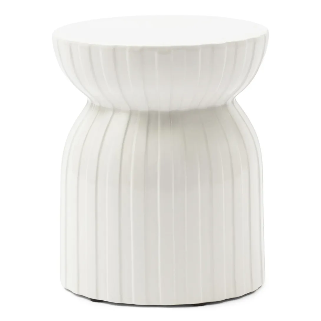 Bijzettafel Sintra Puur Wit 35CM