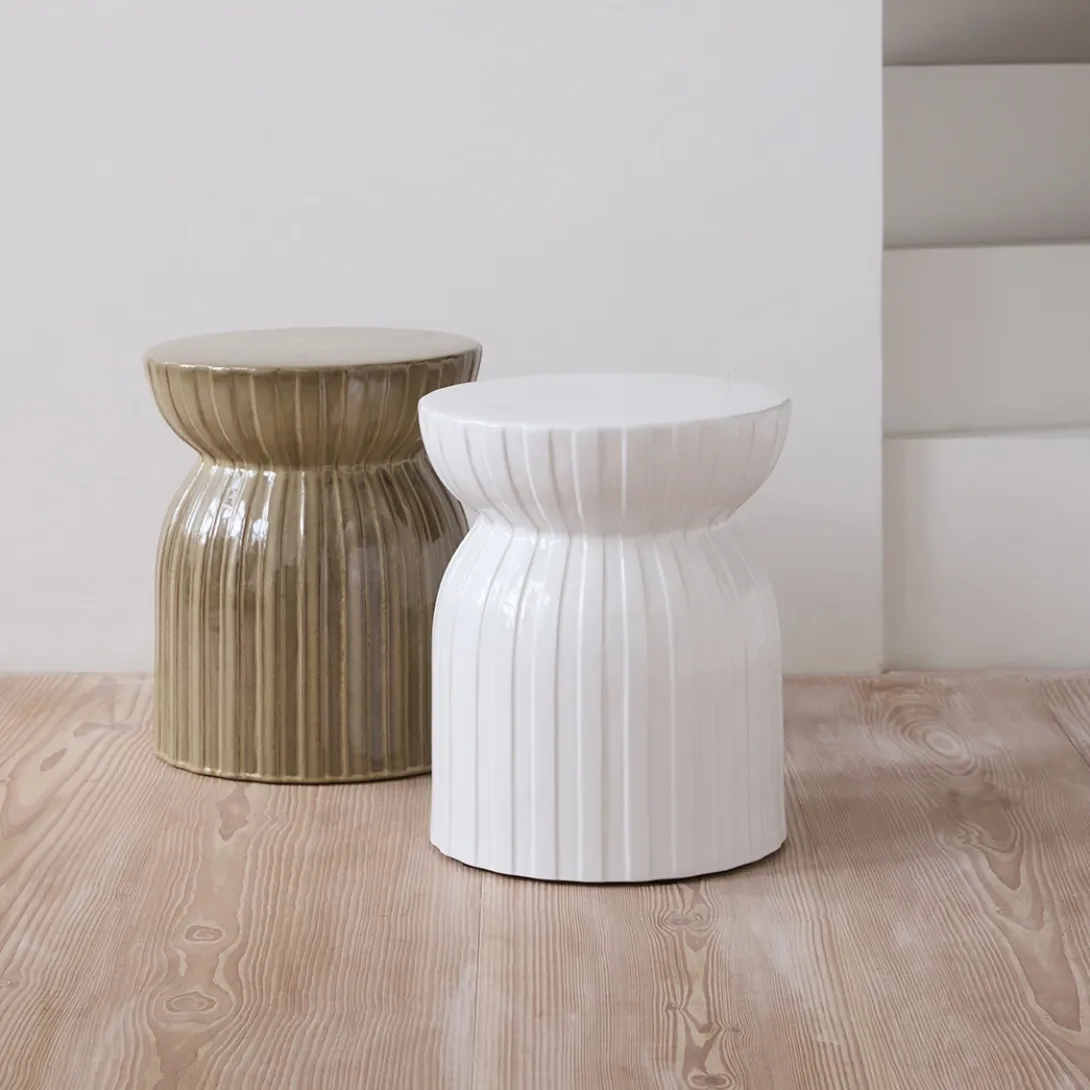 Bijzettafel Sintra Puur Wit 35CM