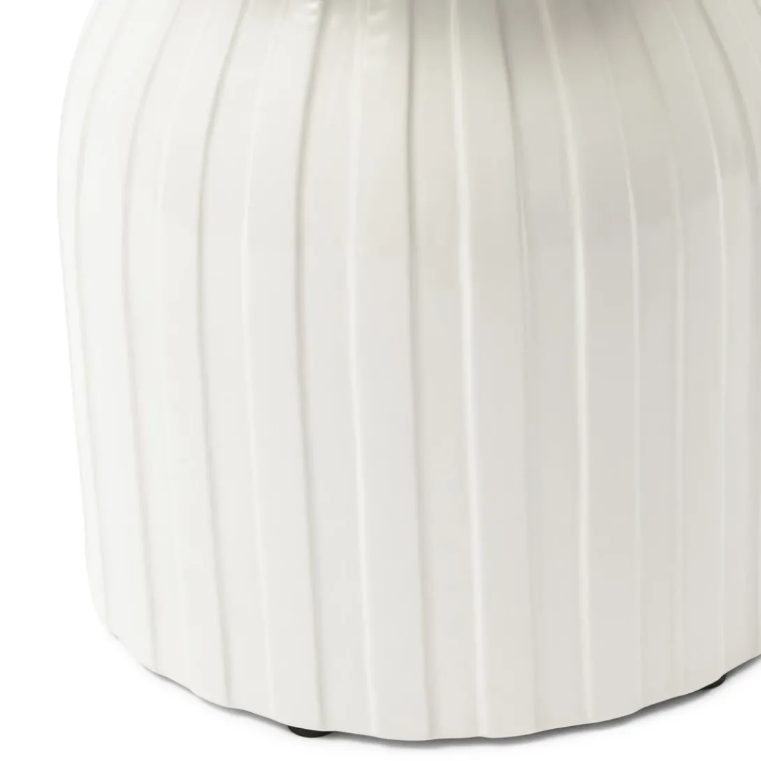 Bijzettafel Sintra Puur Wit 35CM