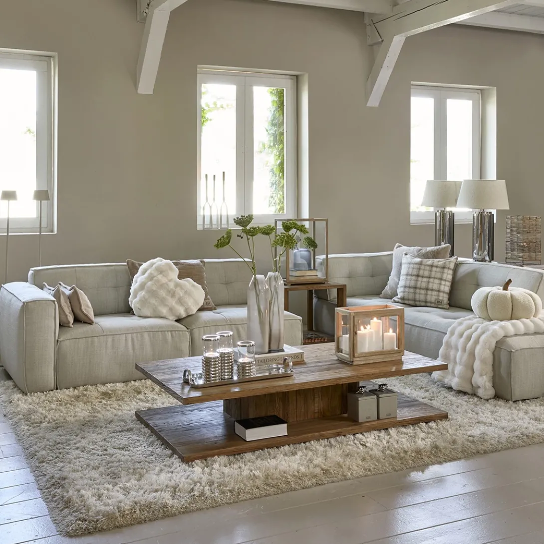 Brandon Corner Arm L Chalk