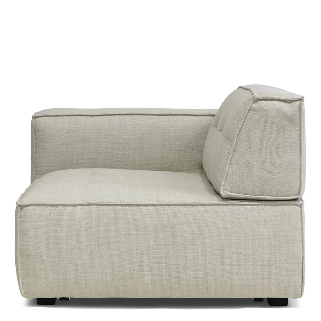 Brandon Corner Arm L Chalk