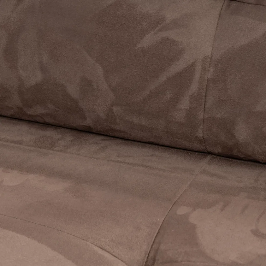 Brandon Corner Arm Right, scottish suede, liver