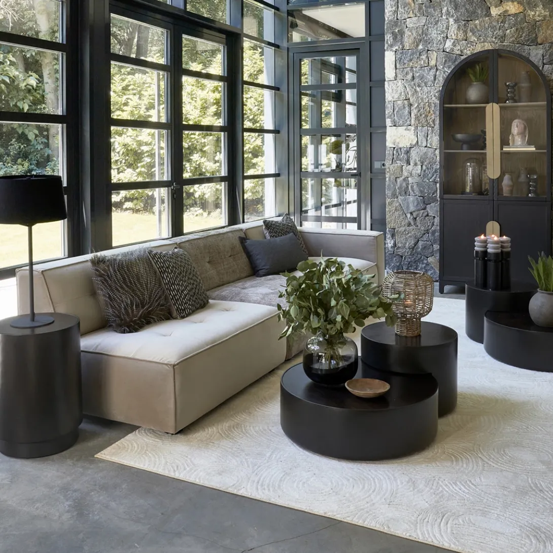 Brandon Corner Arm R Light Taupe