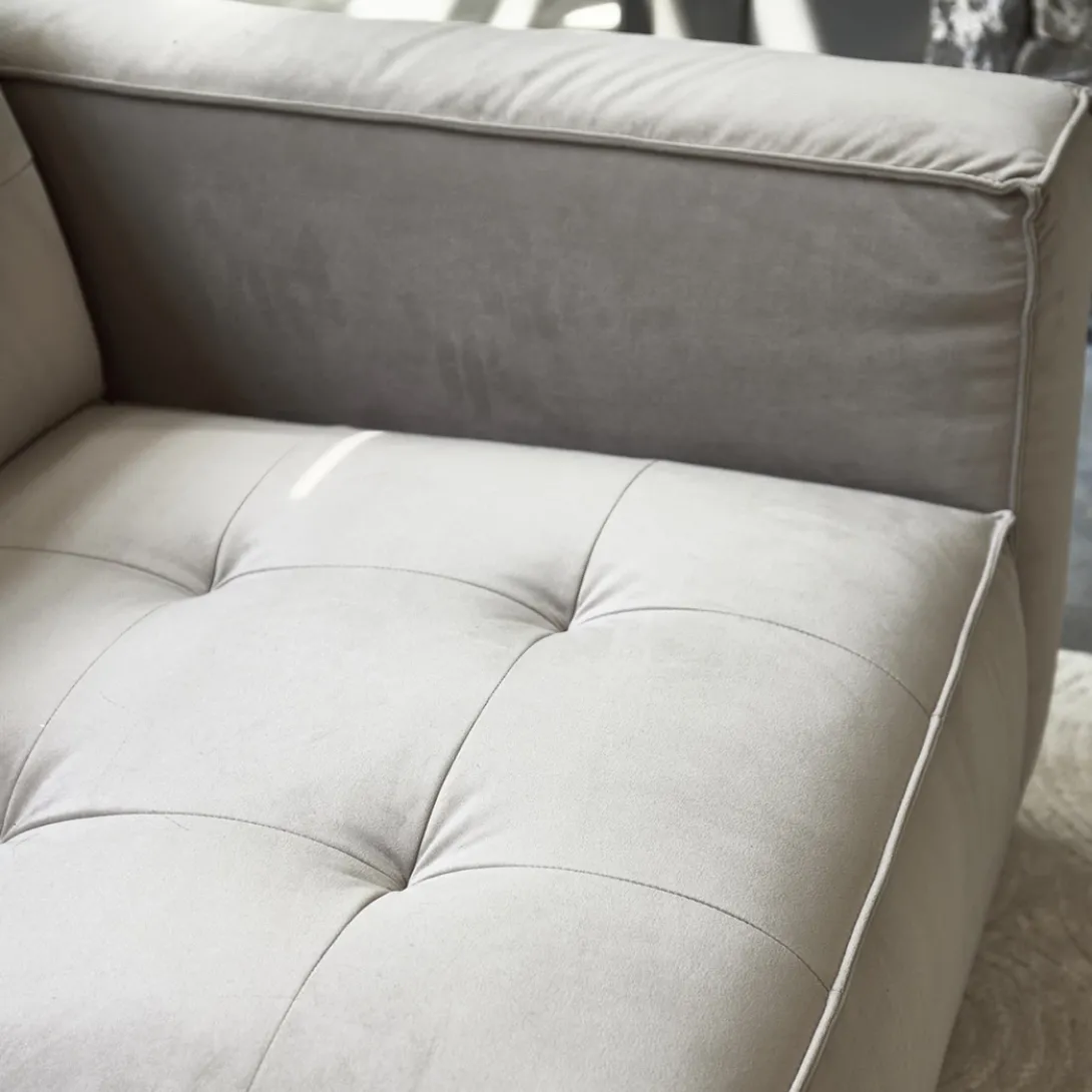 Brandon Corner Arm R Light Taupe