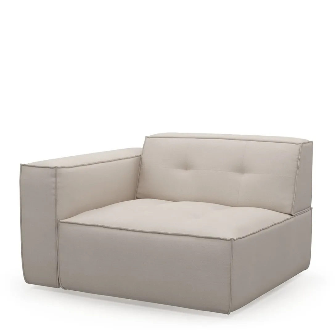 Brandon Corner Arm Left, celtic weave, chelsea flax