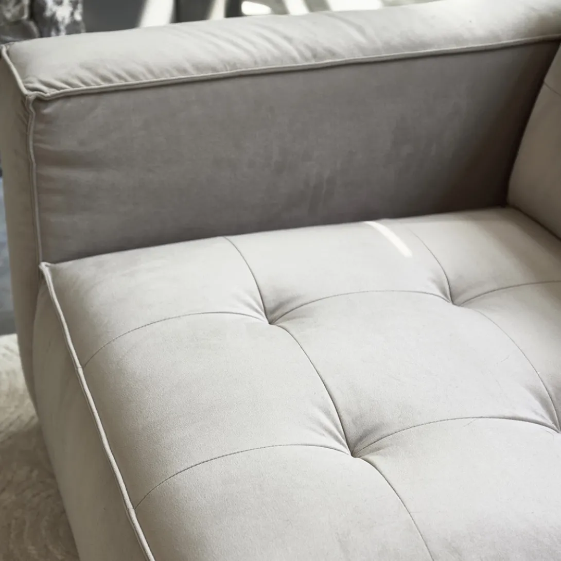 Brandon Corner Arm L Light Taupe