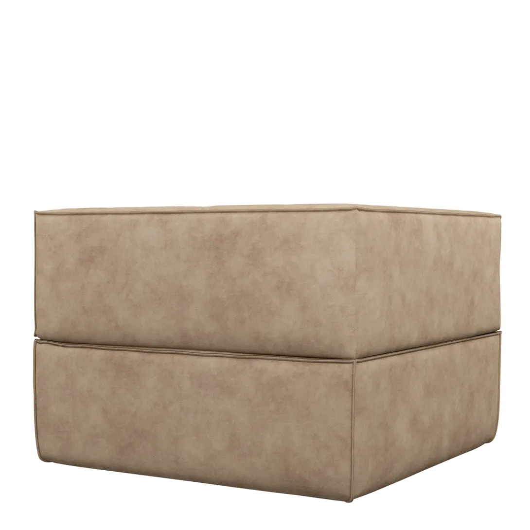 Brandon Corner, velvet, golden beige