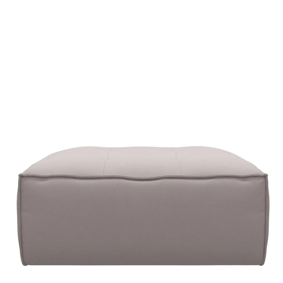 Brandon Footstool, celtic weave, pebbles stone