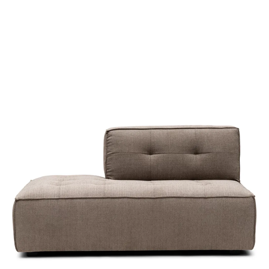 Brandon Lounger Left, celtic weave, melting silver