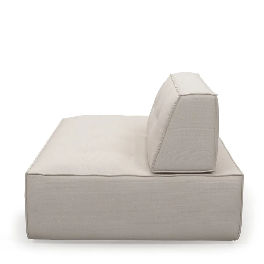 Brandon Lounger Left, celtic weave, chelsea flax