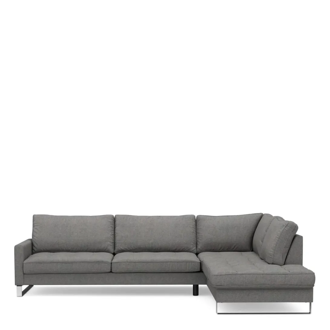 Chaise Longue Bank Rechts West Houston, Classic Charcoal
