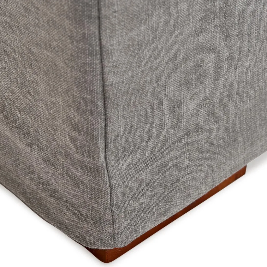 Chaise Longue Bank Links Brompton Cross, Grey