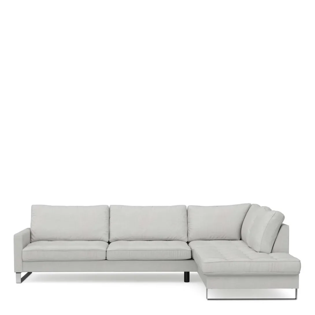 Chaise Longue Bank Rechts West Houston, Ash Grey