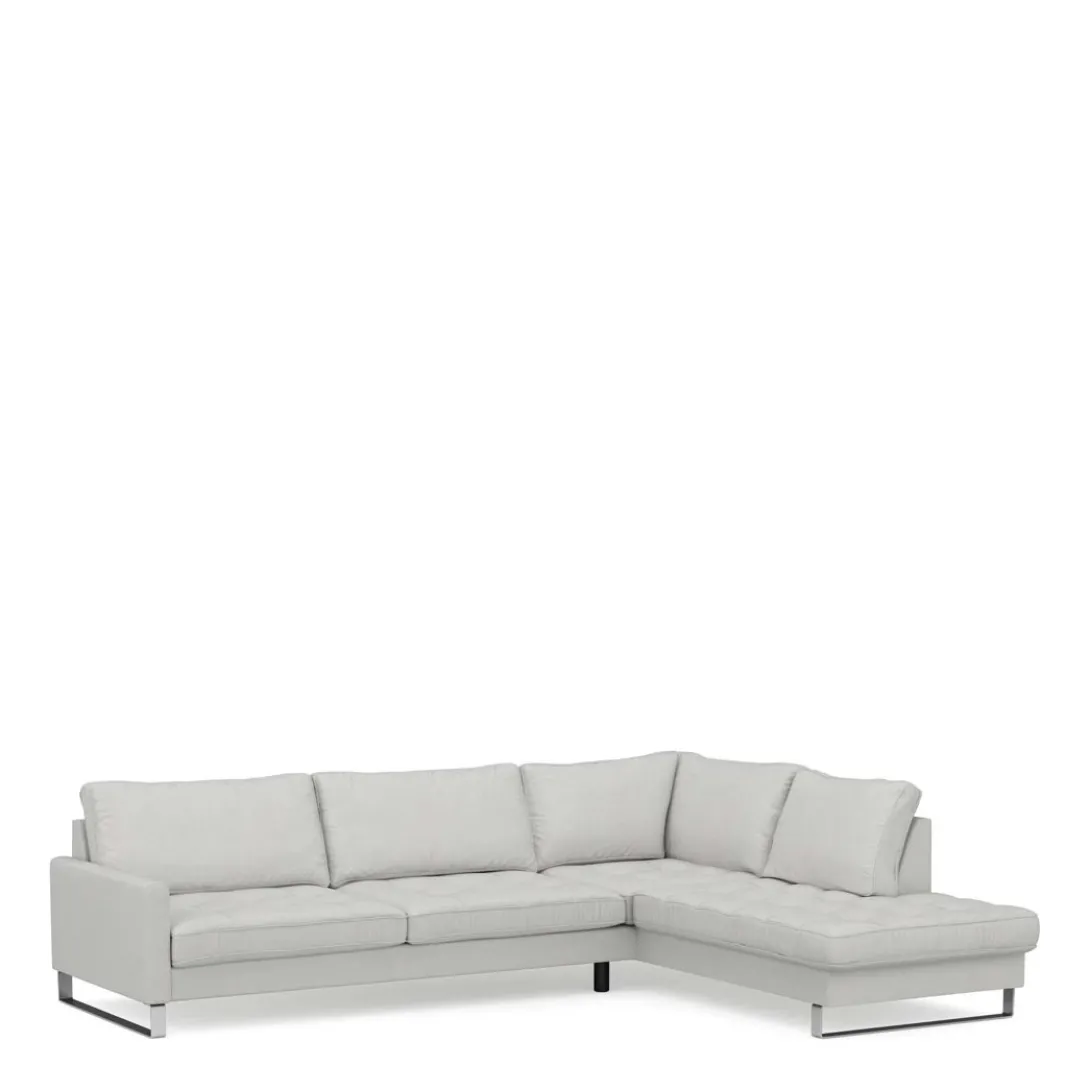 Chaise Longue Bank Rechts West Houston, Ash Grey