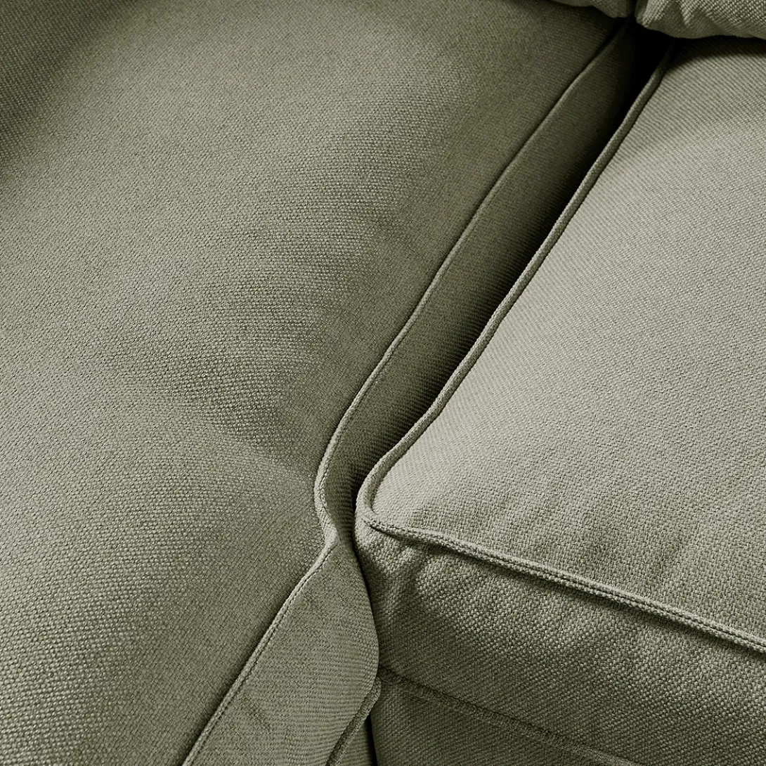 Chaise Longue Bank Links Brompton Cross, Forest Green