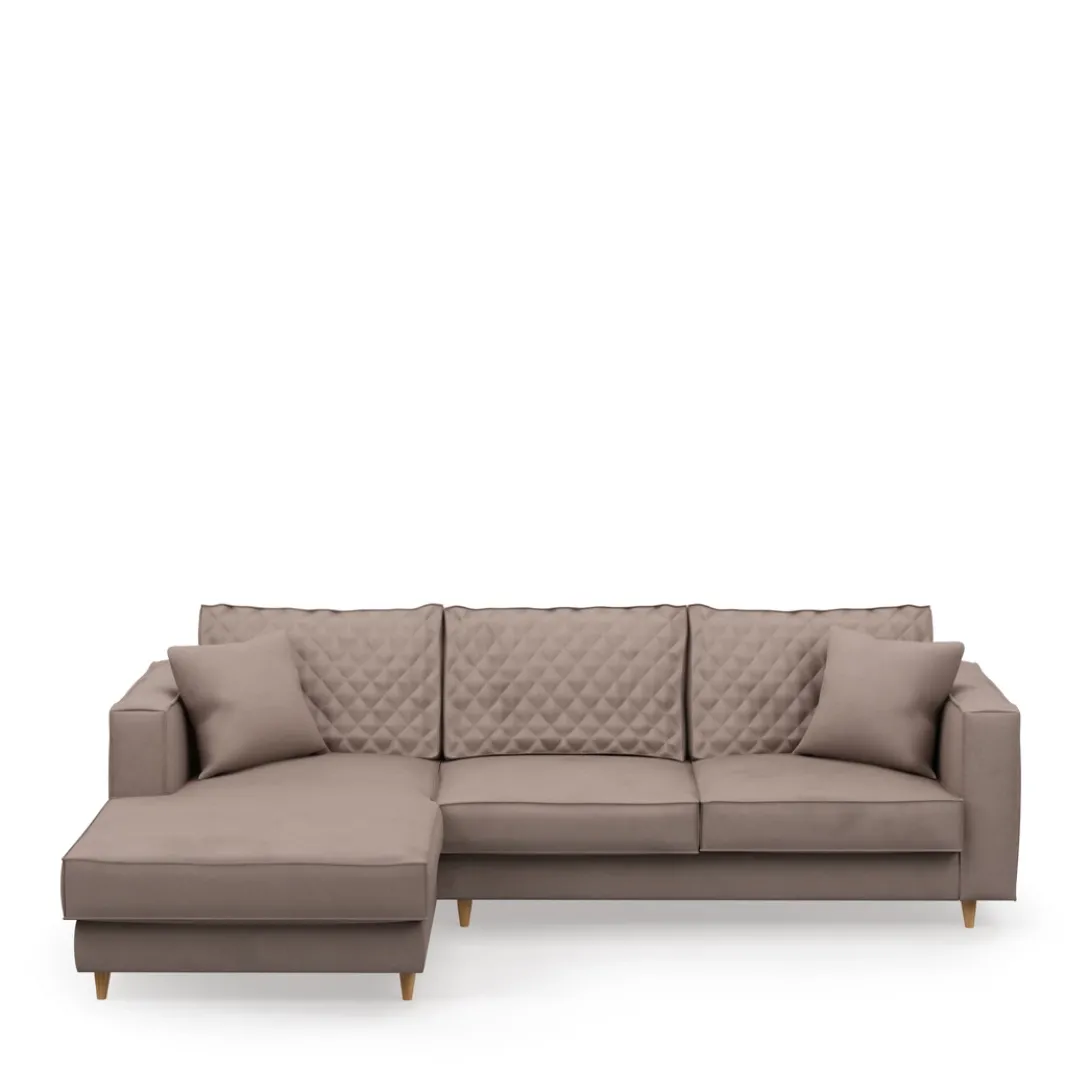 Chaise Longue Bank Links Kendall, Brown Sugar