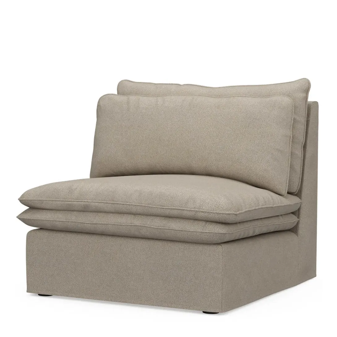 Continental Center, oxford weave, anvers flax