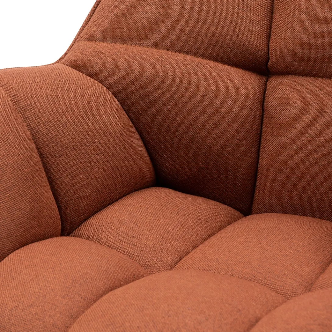 Draaibare eetkamerstoel Carnaby, Bruin