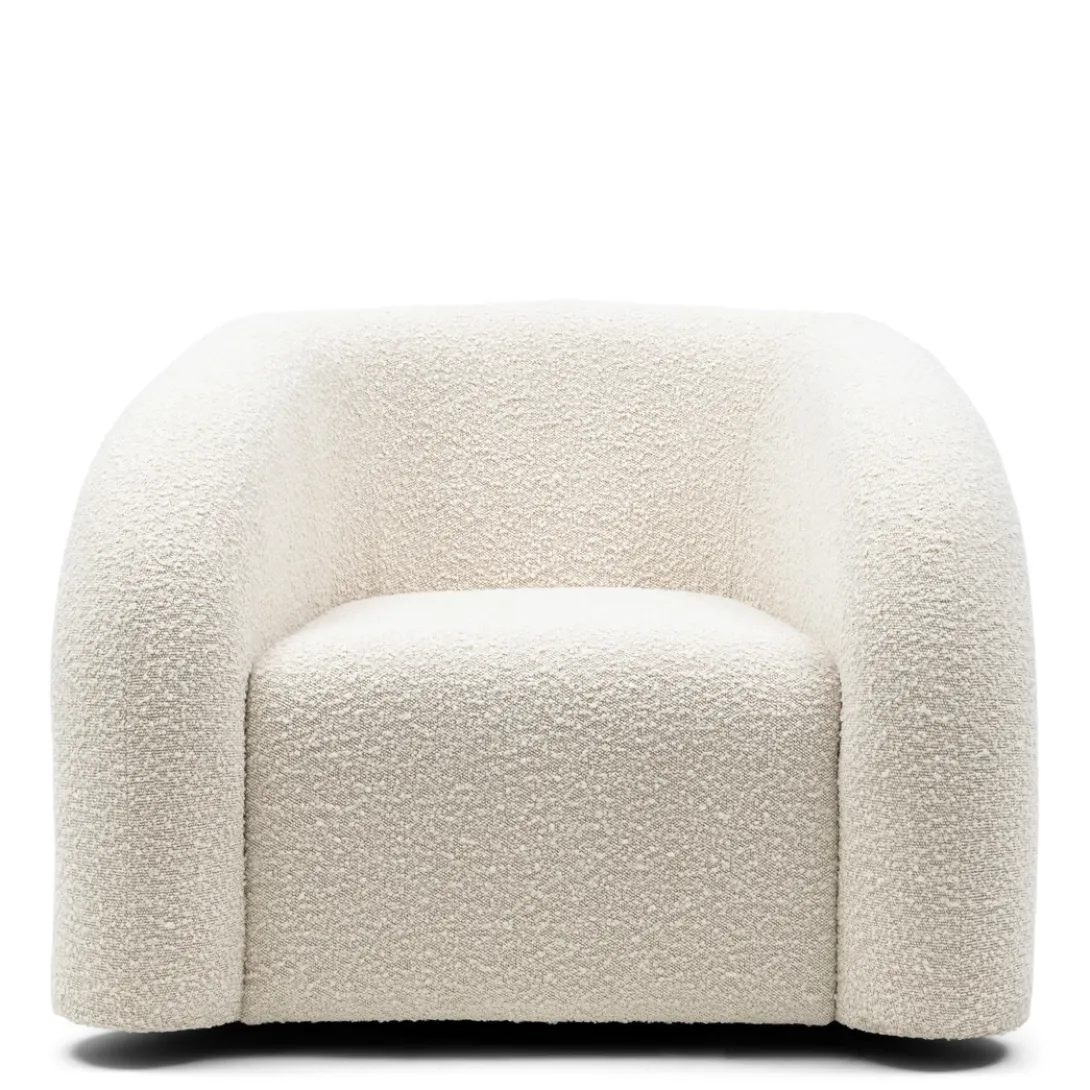 Draaibare fauteuil Vittorio, Wit