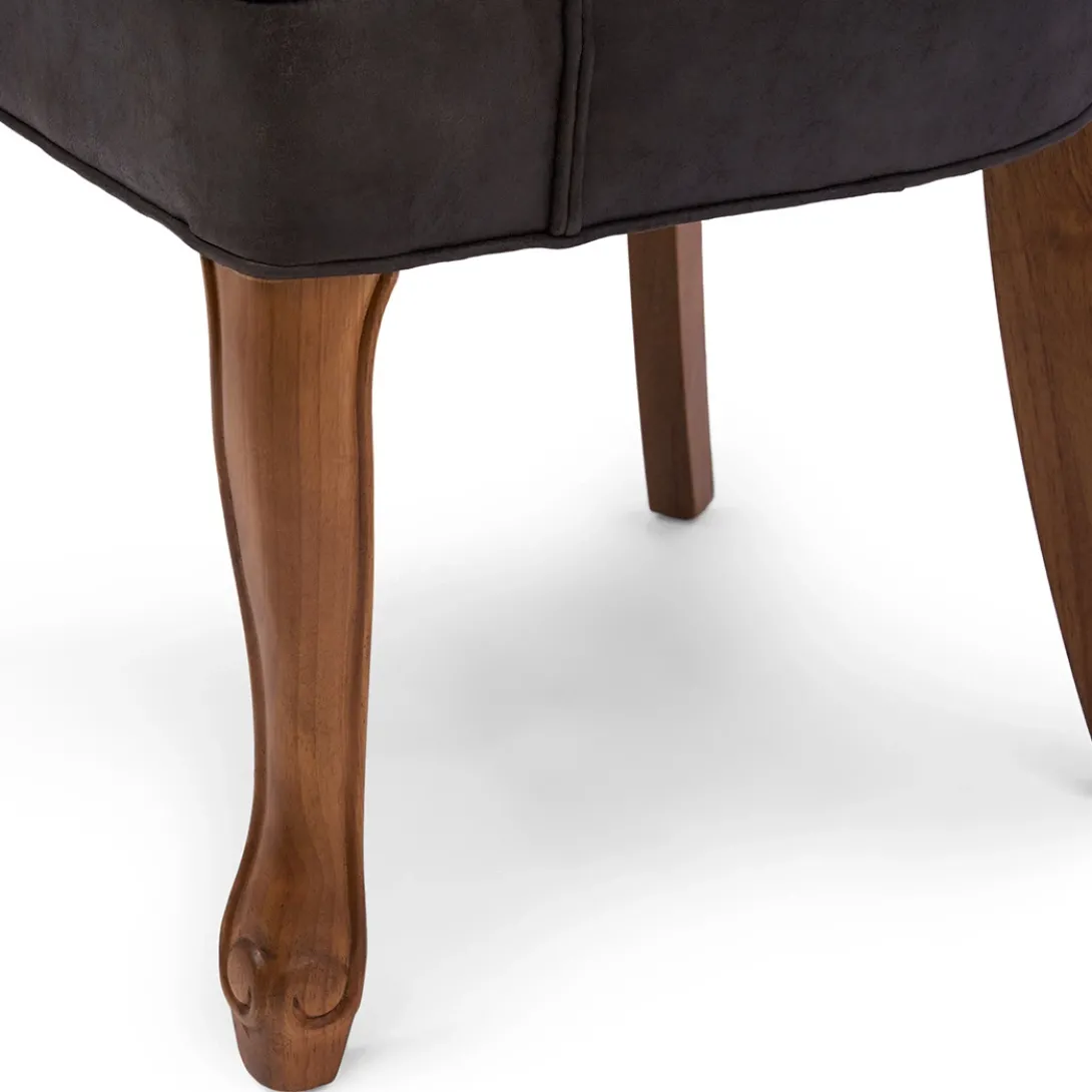 Eetkamerstoel George, Espresso, Pellini