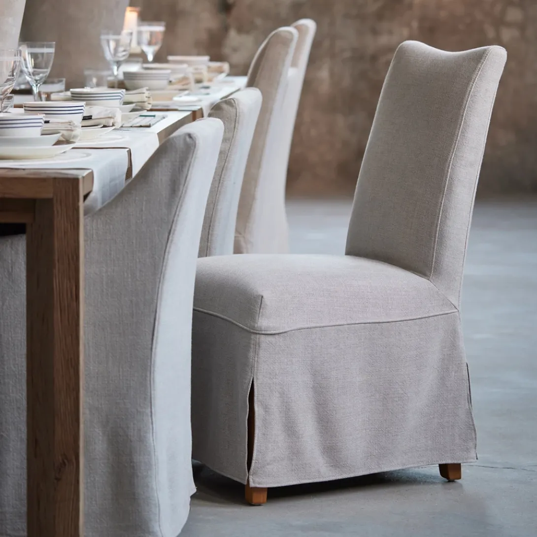 Eetkamerstoel Monti, Fabulous Flax, Linnen