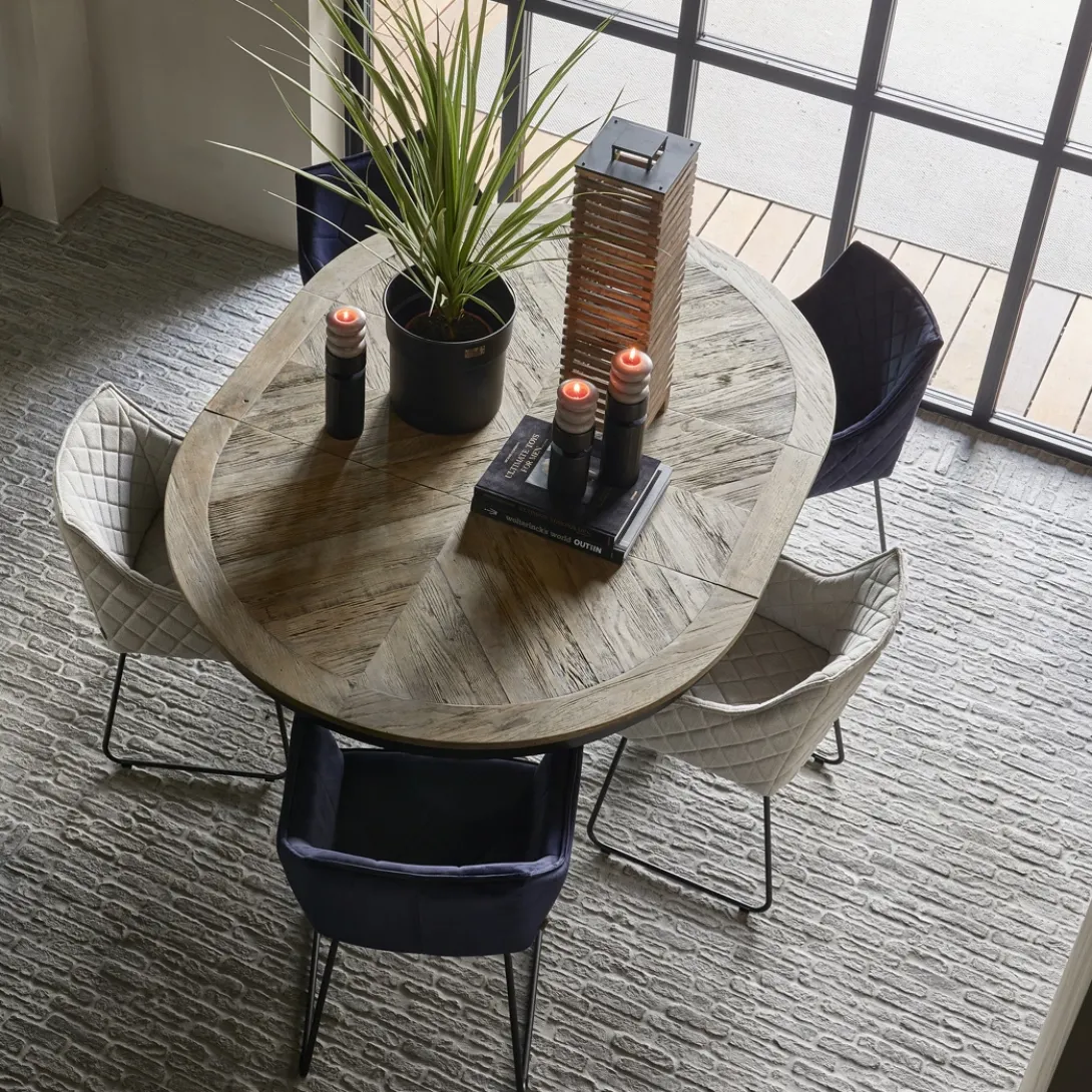 Eettafel Le Marais, 140/190x140