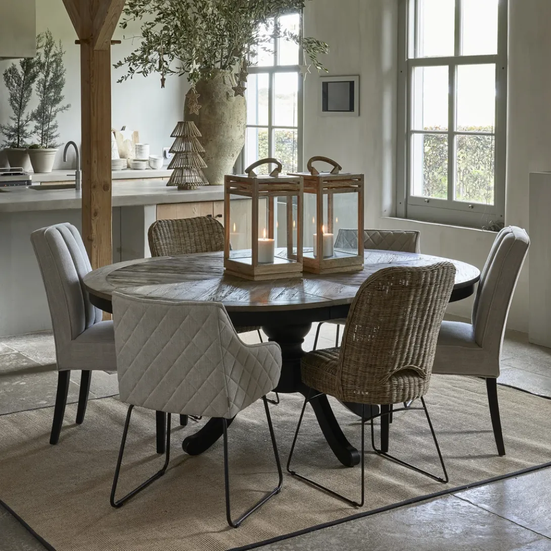 Eettafel Le Marais, 140/190x140