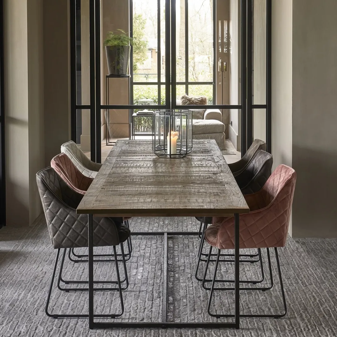 Eettafel Shelter Island, 220/300x90 cm