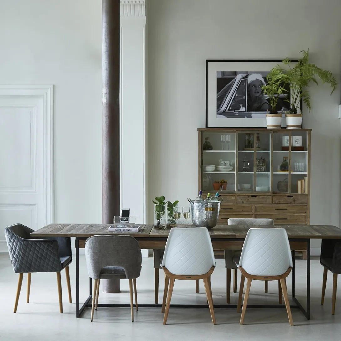 Eettafel Shelter Island, 220/300x90 cm