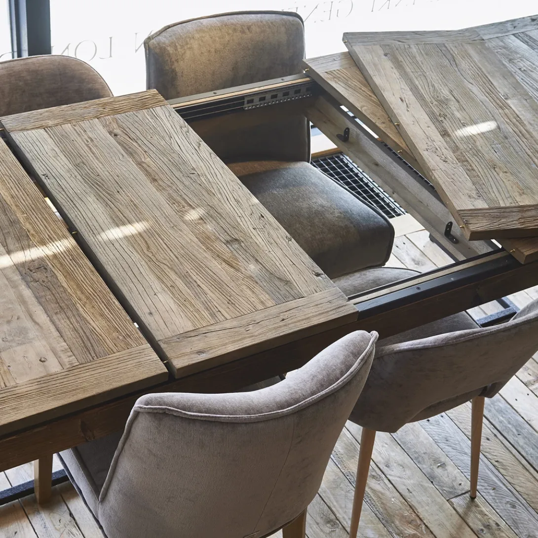 Eettafel Shelter Island, 220/300x90 cm