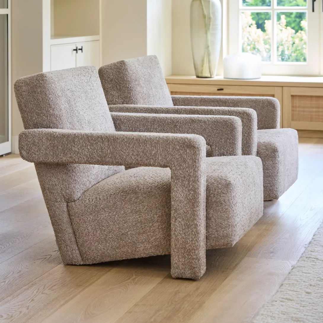 Fauteuil Messina, Beige