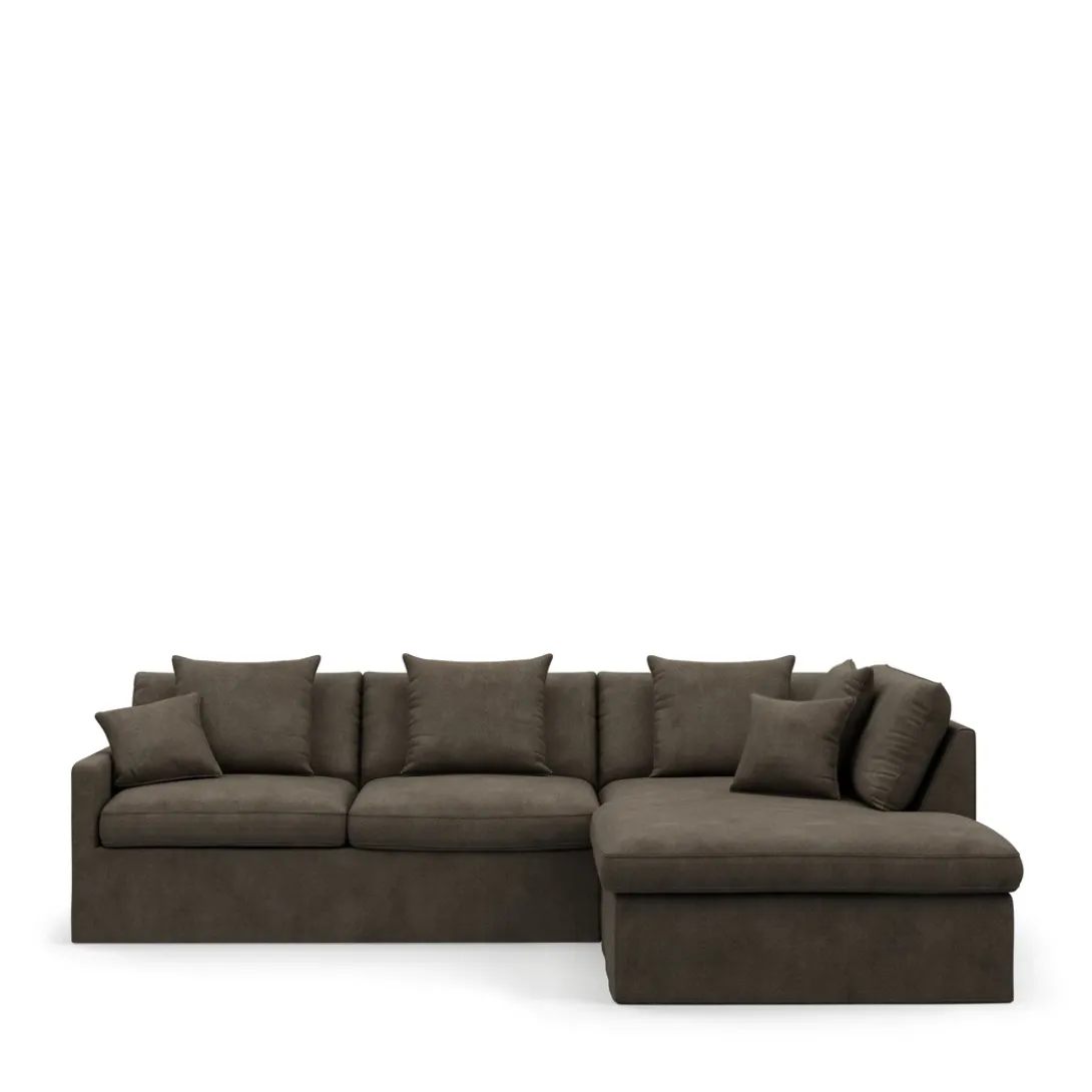 Hoekbank Rechts Lennox, Mud