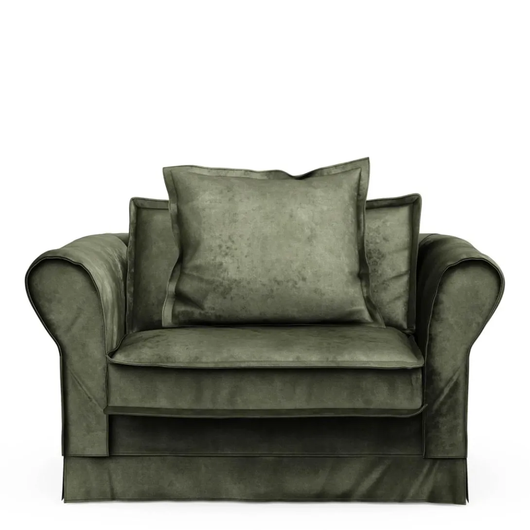 Loveseat Carlton, Ivy, Velvet