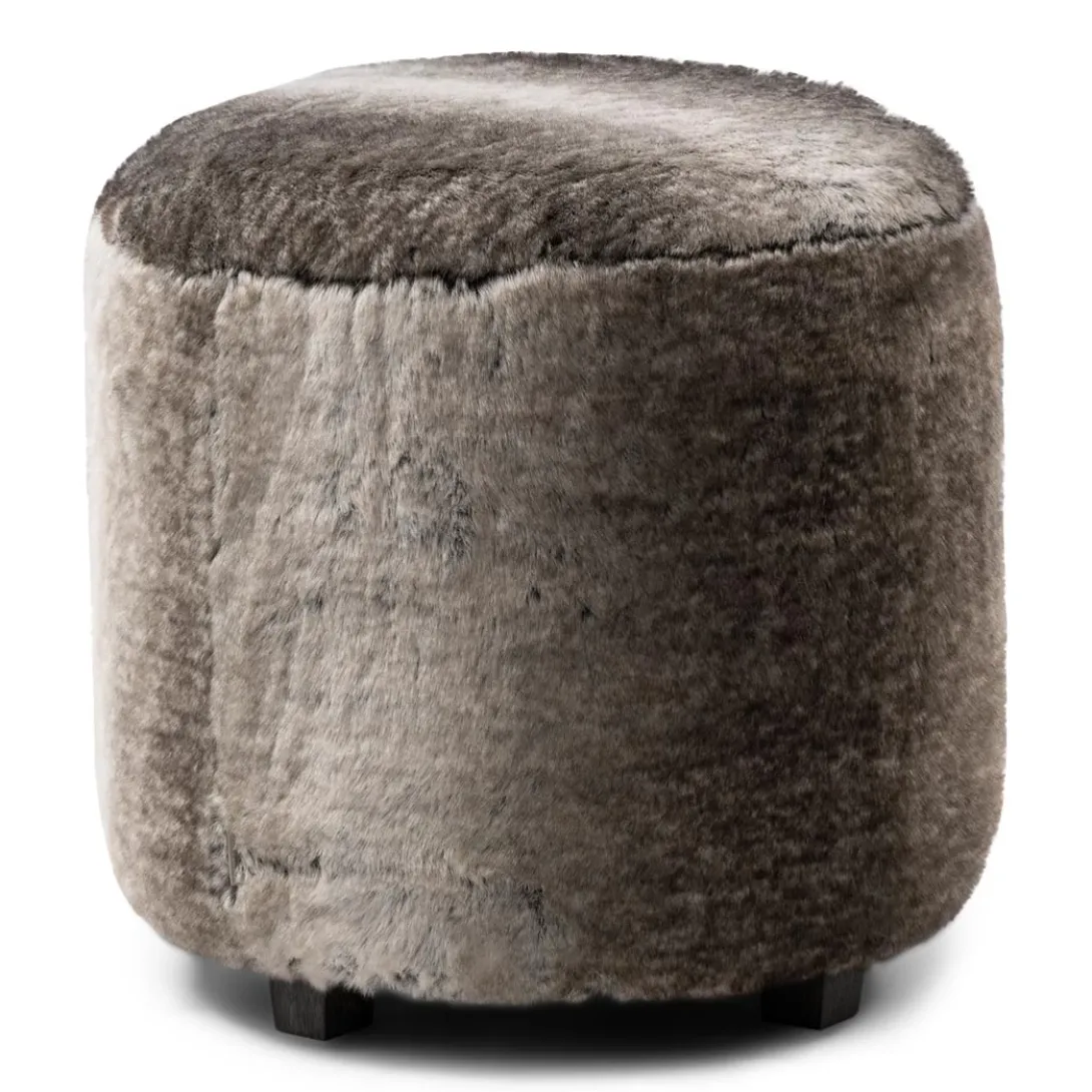 Poef Silver Creek, Grijs