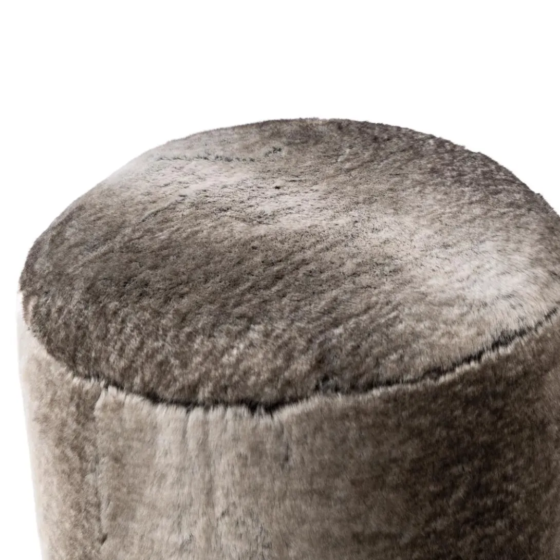 Poef Silver Creek, Grijs