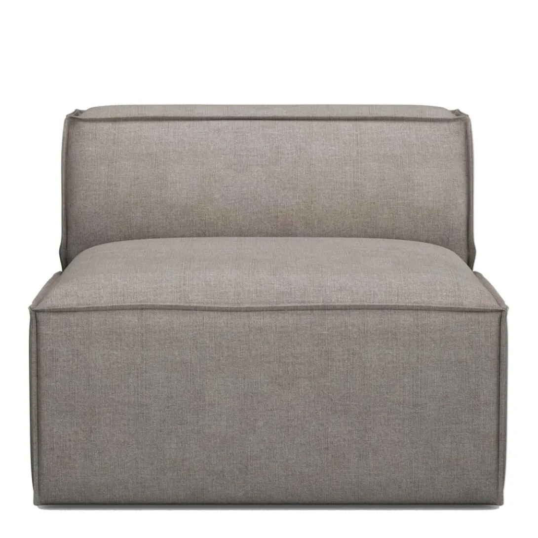 The Jagger Center 95cm, washed cotton, stone