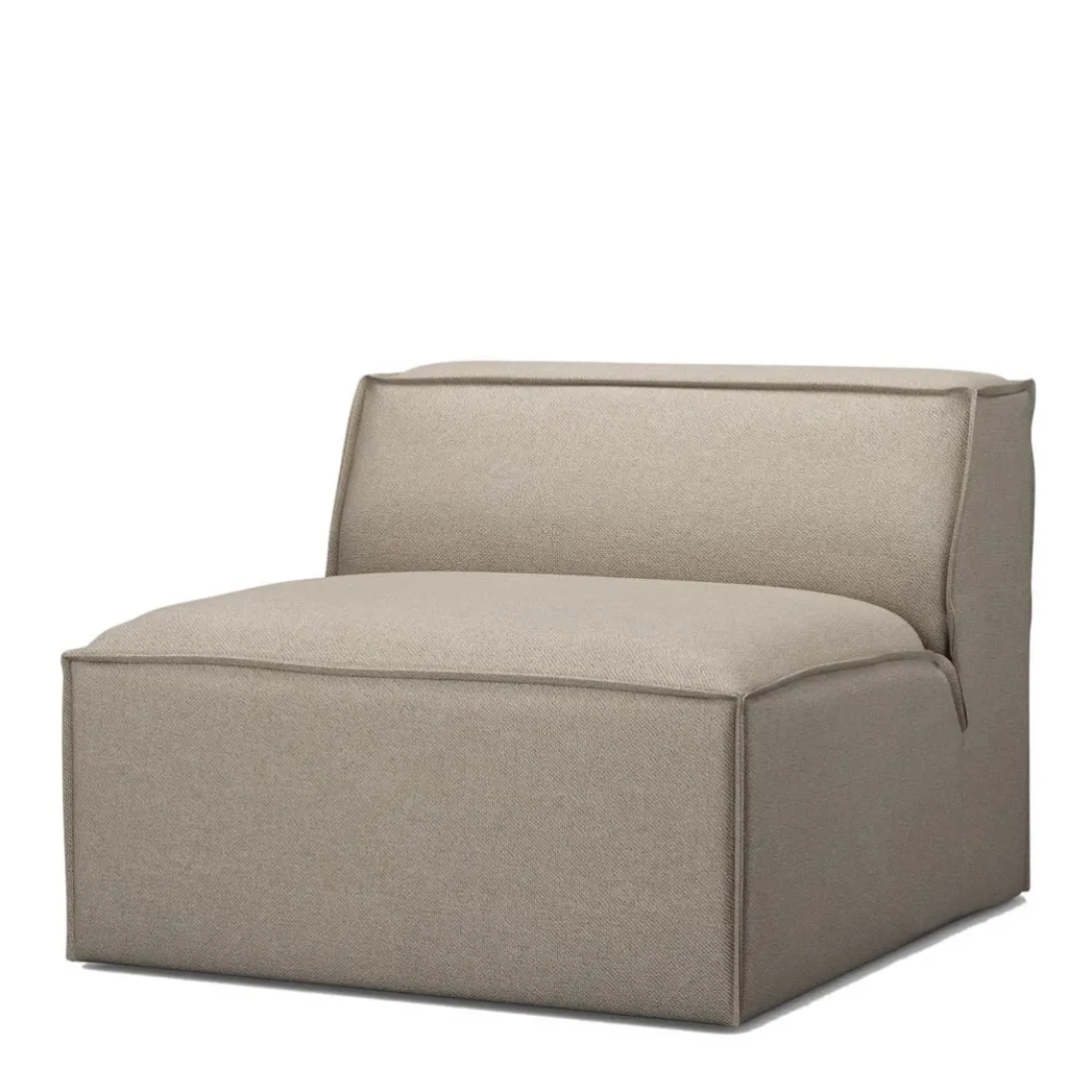 The Jagger Center 95cm, oxford weave, anvers flax