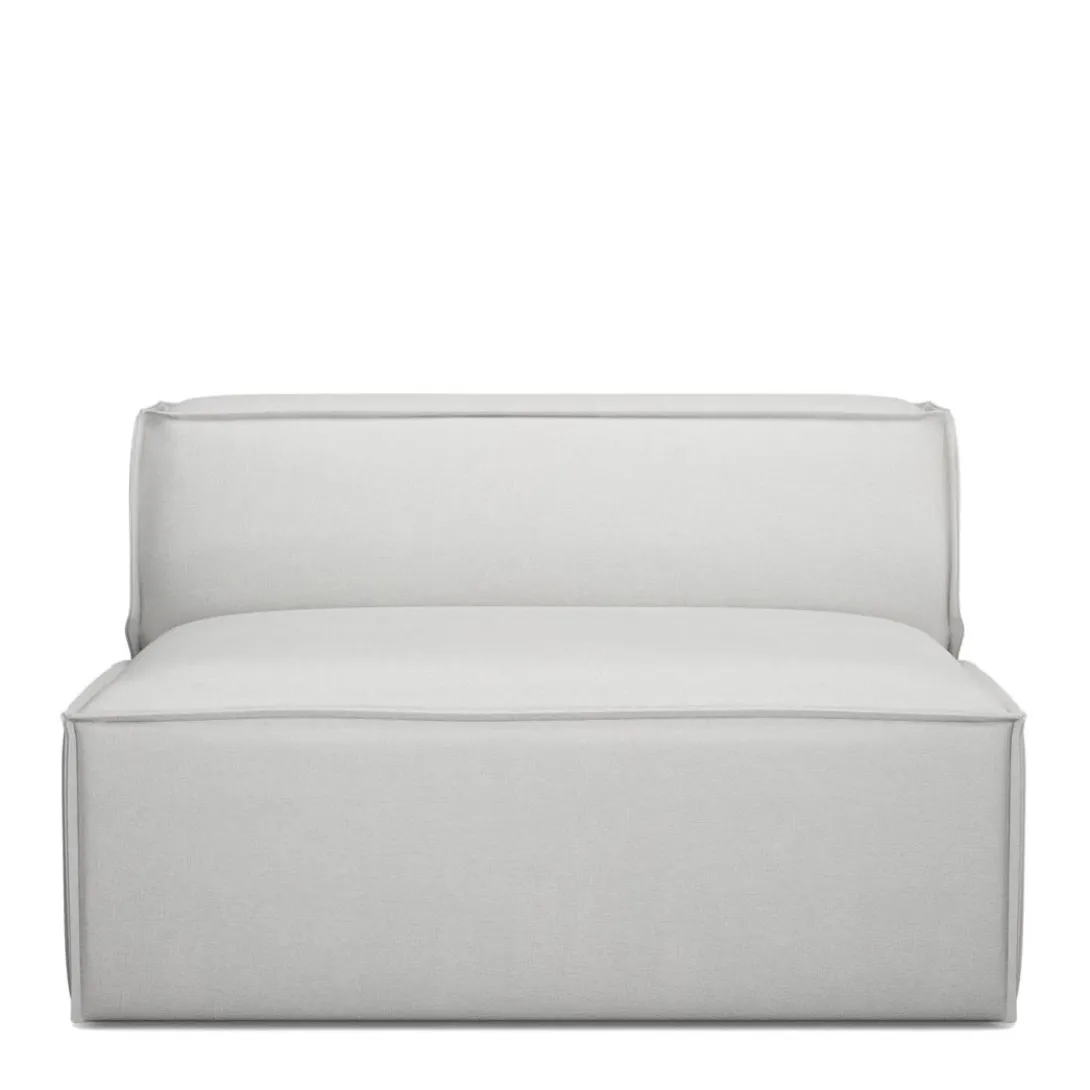 The Jagger Center 125cm, washed cotton, ash grey