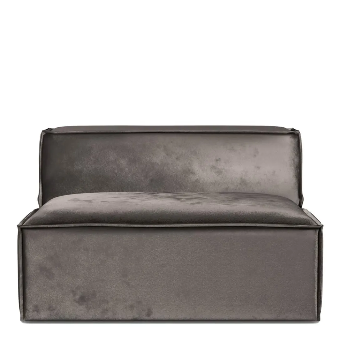 The Jagger Center 125cm, velvet, grimaldi grey