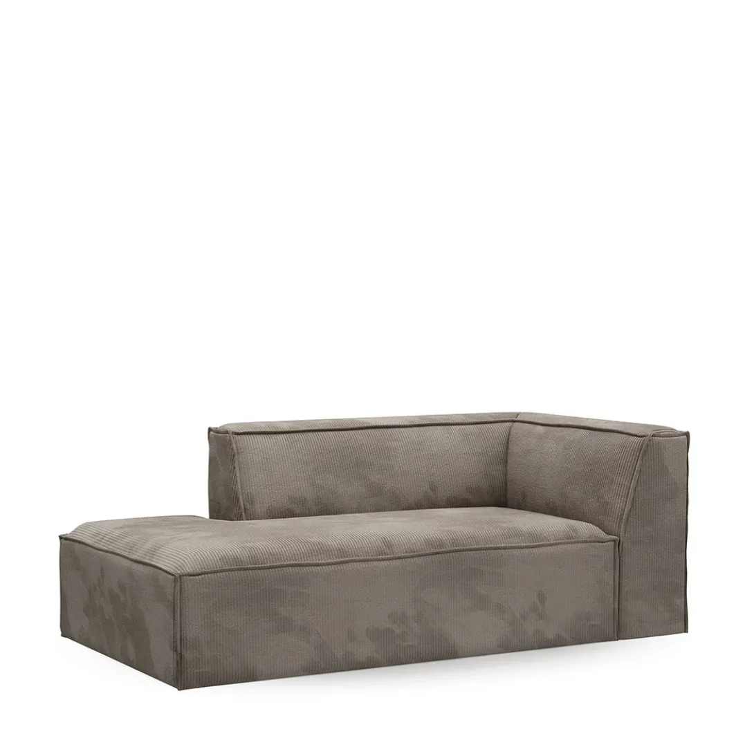 The Jagger Chaise Longue Left, english rib, thyme