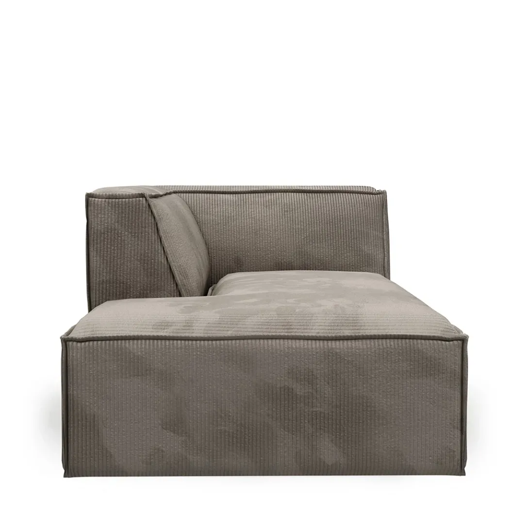 The Jagger Chaise Longue Left, english rib, thyme