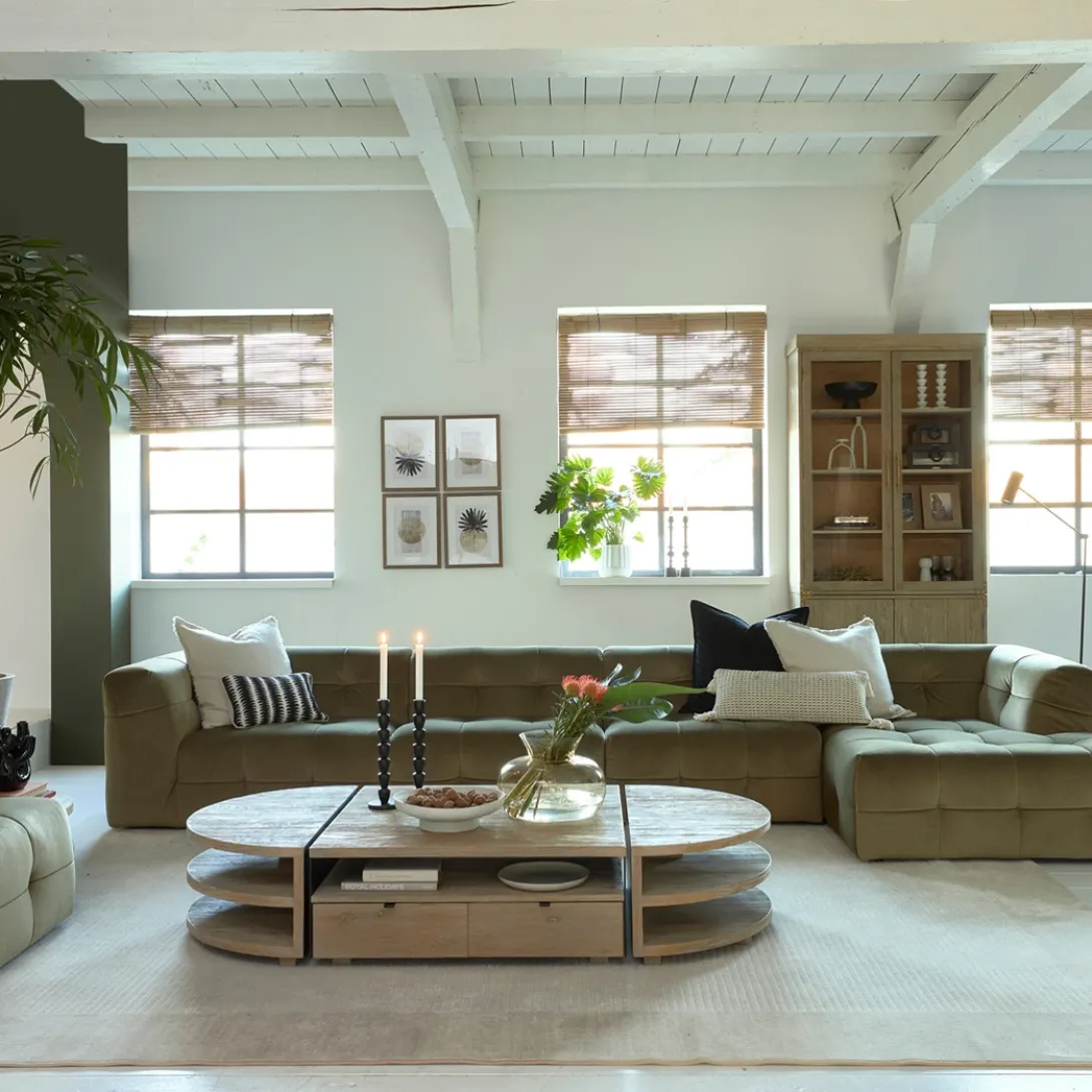 The Jones Corner Arm L Soft Jade