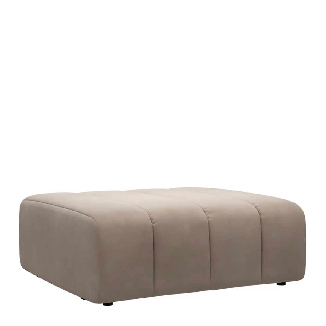 Voetenbank Dazzle, Taupe